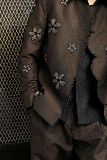 'BAAGH' Band-gala Sherwani Jacket (Men)